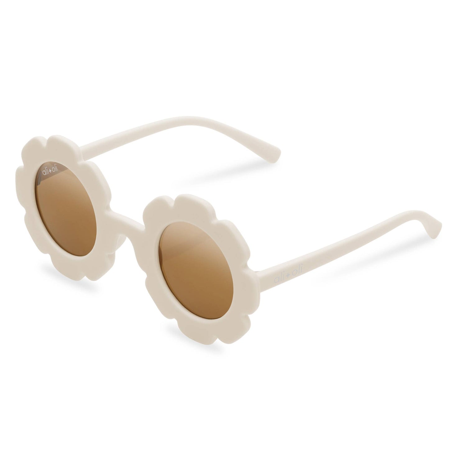 Flower Sunglasses | White