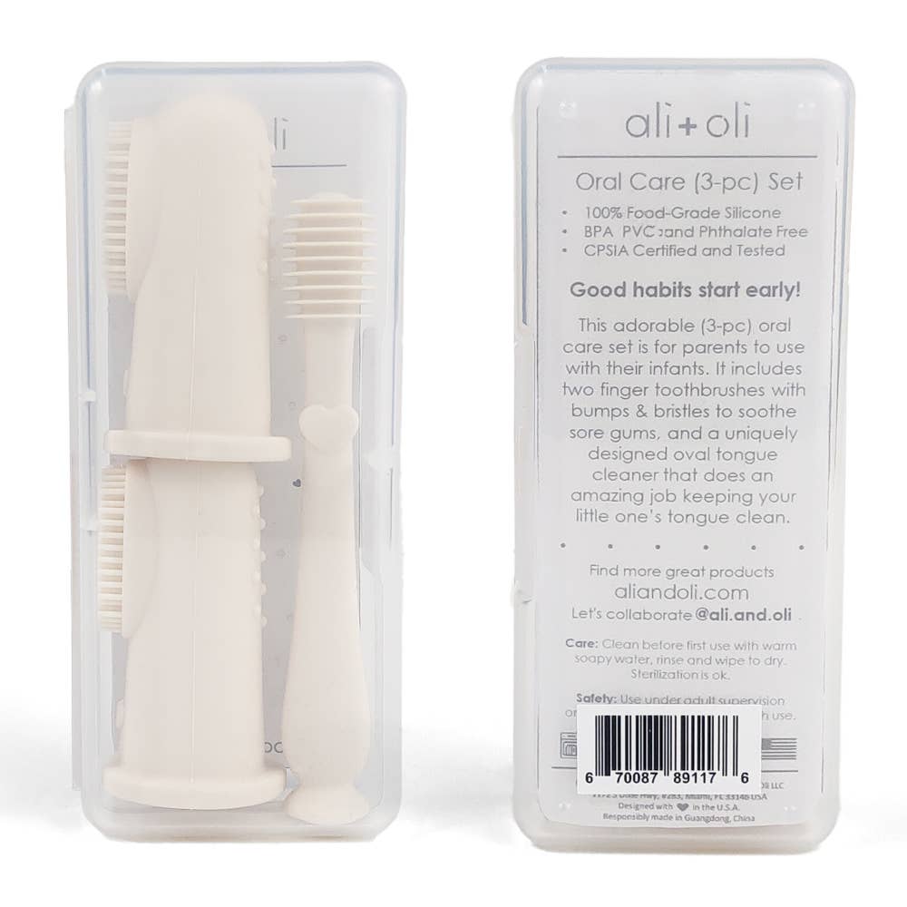 Baby Oral Care Set | Ivory